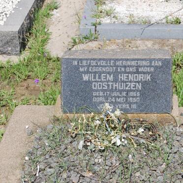 OOSTHUIZEN Willem Hendrik 1865-1950