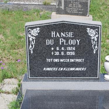 PLOOY Hansie, du 1924-1996 &amp; Joey BARNARD 1925-1986