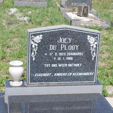 PLOOY Joey, du nee BARNARD 1925-1986