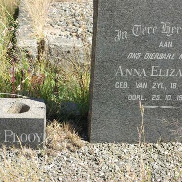 PLOOY Louis Johannes, du 1881-1971 &amp; Anna Elizabeth VAN ZYL 1888-1965