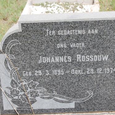 ROSSOUW Johannes 1895-1974