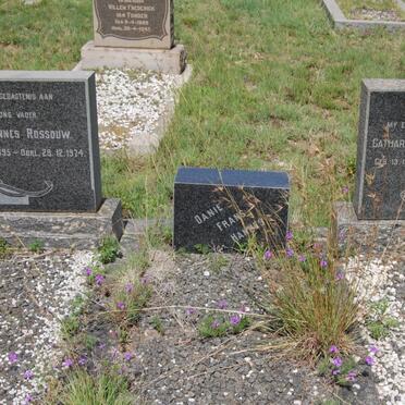 ROSSOUW Johannes 1895-1974 &amp; Catharina Maria 1902-1958