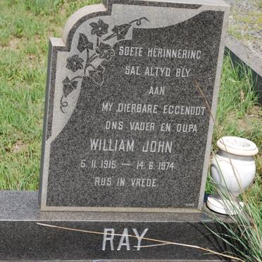 RAY William John 1915-1974