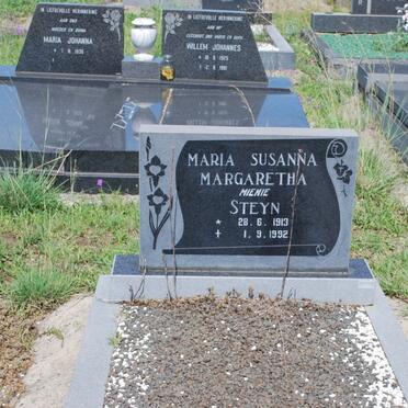 STEYN Maria Susanna Margaretha 1913-1992