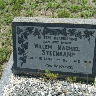 STEENKAMP Willem Machiel 1885-1954