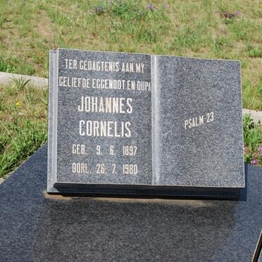 SWART Johannes Cornelis 1897-1980