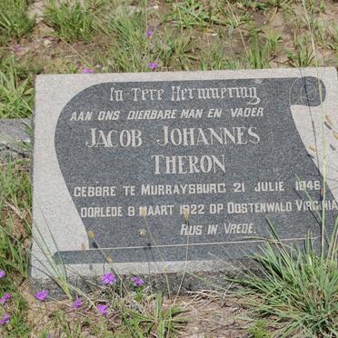 THERON Jacob Johannes 1846-1922