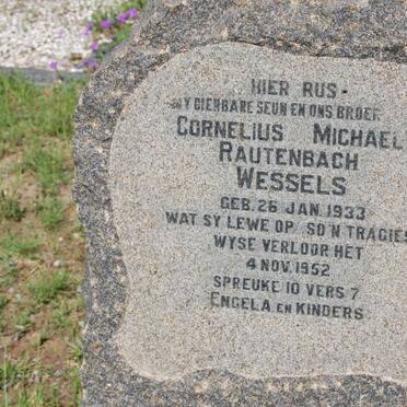 WESSELS Cornelius Michael Rautenbach 1933-1952