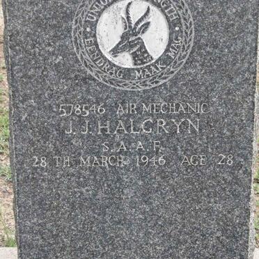 HALGRYN J.J. 1918-1946