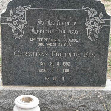 ELS Christiaan Philippus 1893-1966
