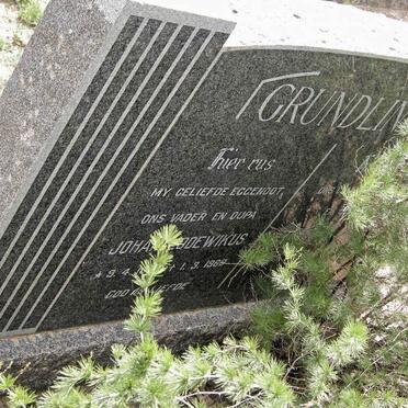 GRUNDLING Johan Lodewikus -1968