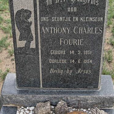 FOURIE Anthony Charles 1951-1954