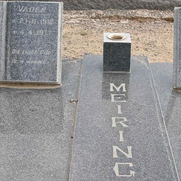 MEIRING Abraham Johannes Muller 1912-1977 &amp; Louisa Maryna VAN ASWEGEN 1918-