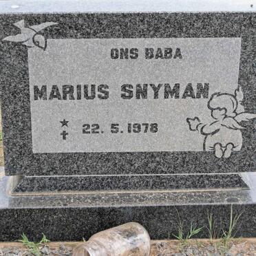 SNYMAN Marius 1978-1978