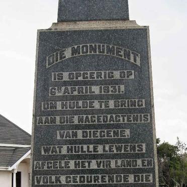 03. Anglo Boer War Memorial