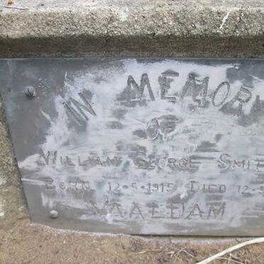 SMITH William George 1915-1936