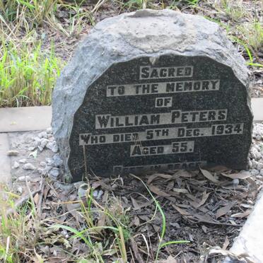 PETERS William -1934