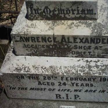 ALEXANDER Lawrence -1902