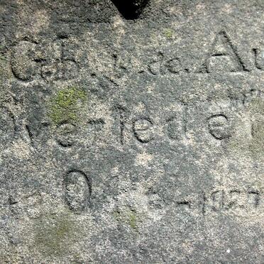 COETZEE Petrus D.J. -1927