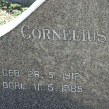 ALBERTS Cornelius F. 1912-1985