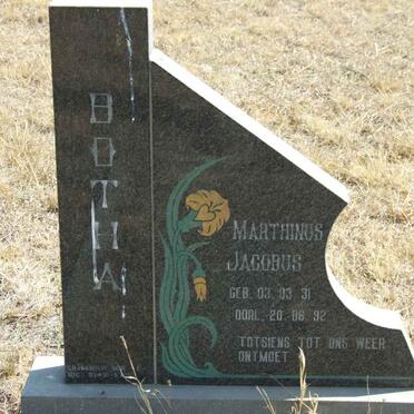 BOTHA Marthinus Jacobus 1931-1992
