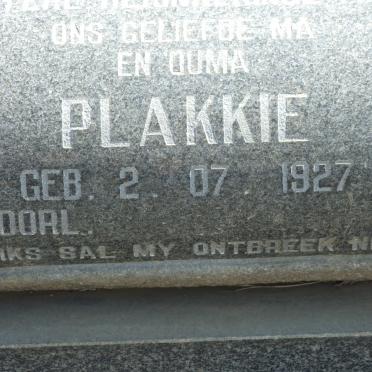 BESTER Chas 1923-1988 &amp; Plakkie 1927-