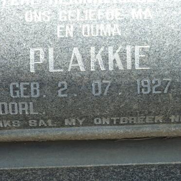 BESTER Chas 1923-1988 &amp; Plakkie 1927-