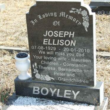 BOYLEY Joseph Ellison 1929-2010