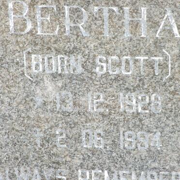 BOYLEY Maureen Pauline Bertha nee SCOTT 1928-1994