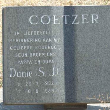 COETZER S.J. 1932-1989