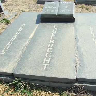 ENGELBRECHT Gerhardus 1926-1983 &amp; Felicitas 1930-1996