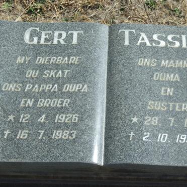 ENGELBRECHT Gerhardus 1926-1983 &amp; Felicitas 1930-1996