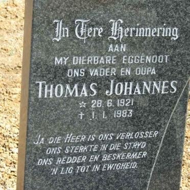 FRITZ Thomas Johannes 1921-1983