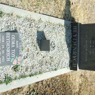 HEYDENRYCH Koos 1911-1989 &amp; Toy 1921-2008