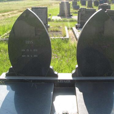KRUGER Thys 1939-1997 &amp;