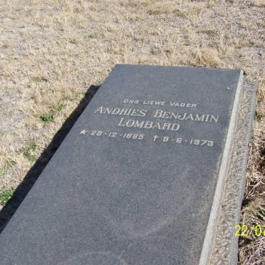 LOMBARD Andries Benjamin 1885-1973