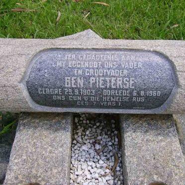 PIETERSE Ben 1903-1960