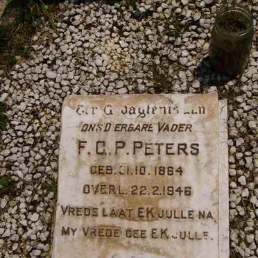 PETERS F.G.P. 1864-1946