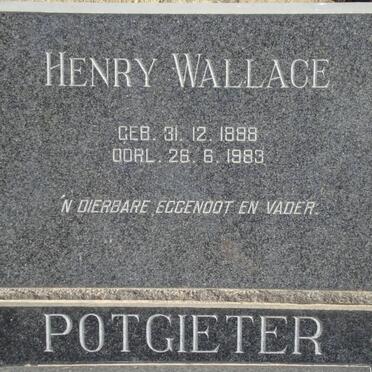 POTGIETER Henry Wallace 1898-1983