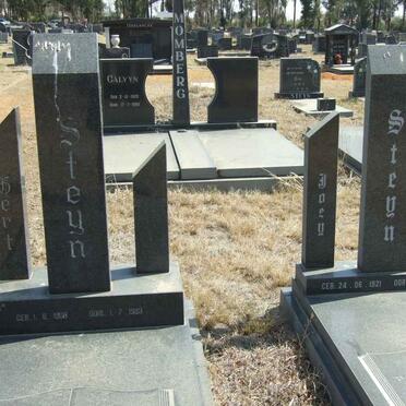 STEYN Gert 1908-1993 &amp; Joey 1921-2001