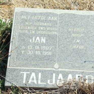 TALJAARD Jan 1907-1991