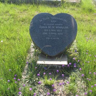 WINNAAR Anna M., de 1923-1950