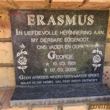 ERASMUS George 1951-2008