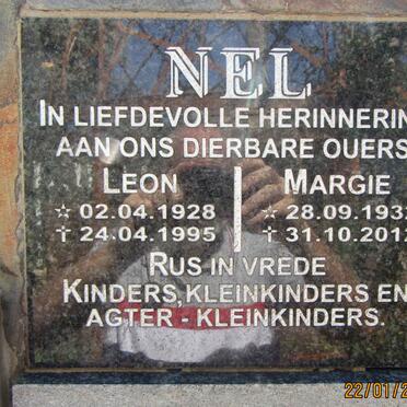 NEL Leon 1928-1995 &amp; Margie 1932-2012