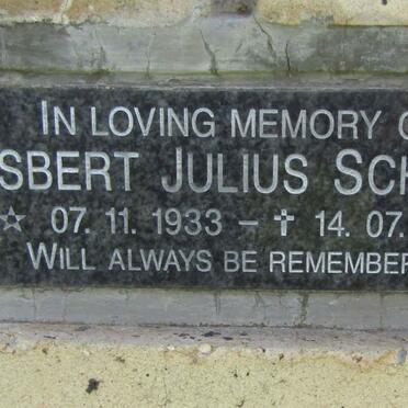 SCHMIDT Osbert Julius 1933-2001