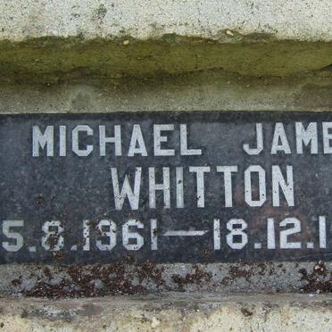 WHITTON Michael James 1961-1996