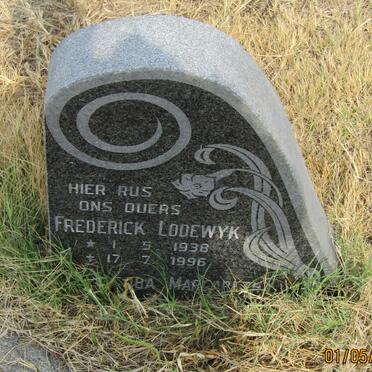 ? Frederick Lodewyk 1938-1996 & ? Margaretha