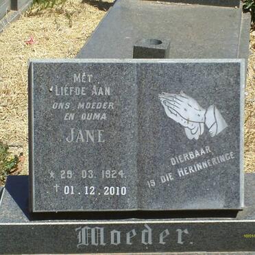 ? Jane 1924-2010