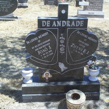 ANDRADE Joao J., de 1936-2000 :: DE ANDRADE Zhyni E.J. 1941-