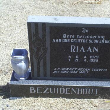 BEZUIDENHOUT Riaan 1979-1995